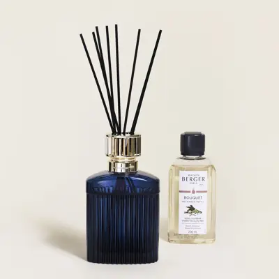 Alpha Bleu Impérial / Sous l’Oliveraie 200ml Parfumverspreider met sticks - Lampe Berger - afbeelding 1