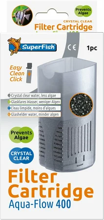 Aquaflow 400 crystal clear cassett