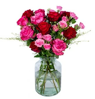 Boeket gemengde rozen