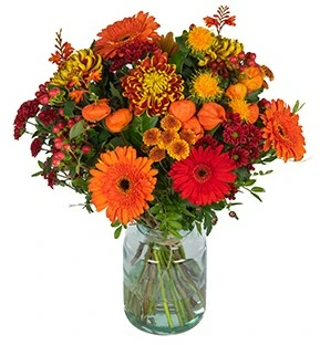 Boeket herfstkleuren