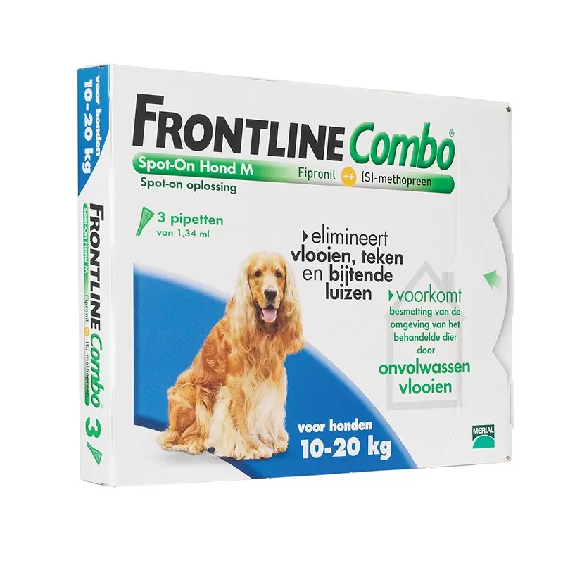Zich voorstellen Leeg de prullenbak markeerstift FRONTLINE Combo hond medium 10-20kg 3 pipet - Tuincentrum Schalk