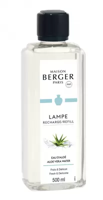 Aloe vera water 500ml-Huisparfum-Lampe Berger - afbeelding 1