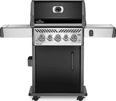 Napoleon Rogue SE 425 zwart Sizzle zone incl. spit