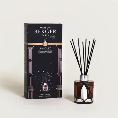 Olympe Rose Cuivré Parfumverspreider met sticks - Lampe Berger - afbeelding 4