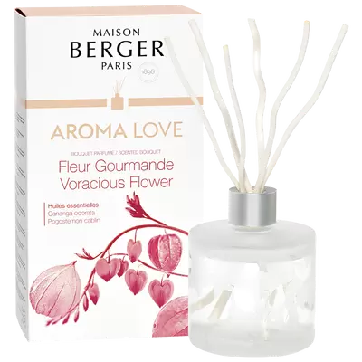 Aroma love 180ml Parfumverspreider met sticks - Lampe Berger - afbeelding 1