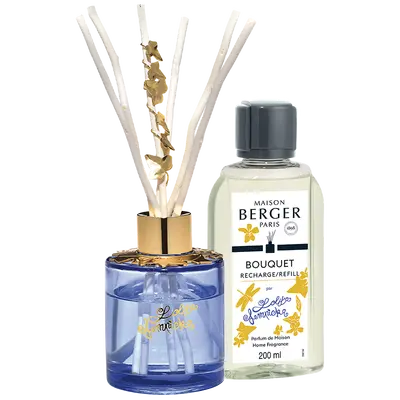 Lolita Lempicka Bijou Parme 115ml Parfumverspreider met sticks - Lampe Berger - afbeelding 1
