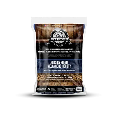 Pit Boss Hickory blend 9kg hardhout pellets - afbeelding 1