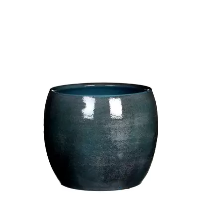 Pot lester d20h18cm lichtblauw - afbeelding 2