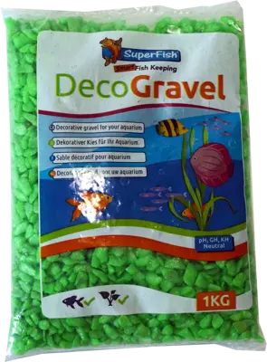 SUPERFISH Deco grind neon groen 1kg