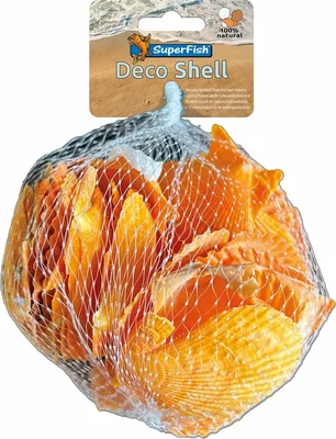 Superfish deco schelp 200g geel